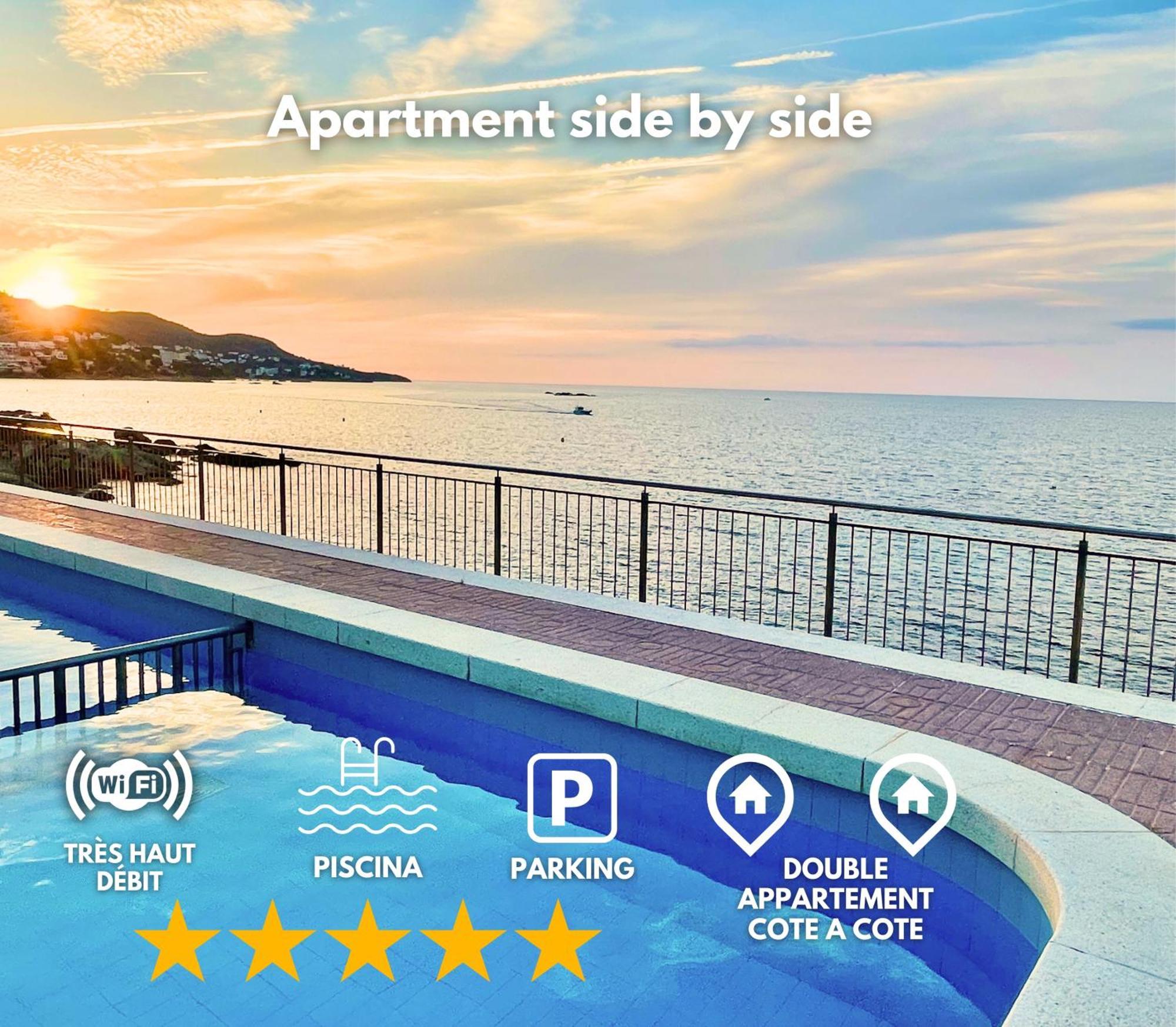 Magnifique Appartement En Front De Mer, Caneylles Rosas Exteriör bild